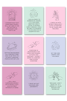 Beautiful Boundaries Affirmation Card Deck (30 Cards)